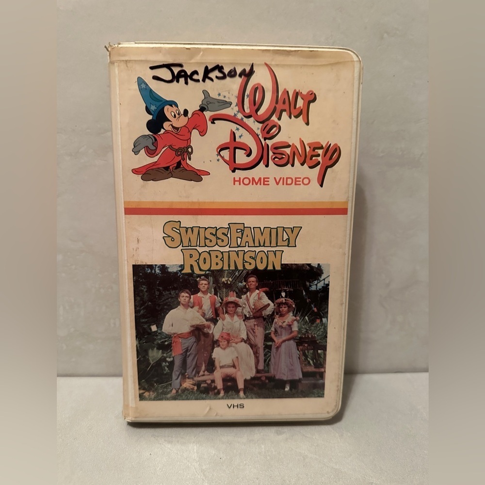 VHS Walt Disney Home Video Swiss Family Robinson John Mills Pre Owned